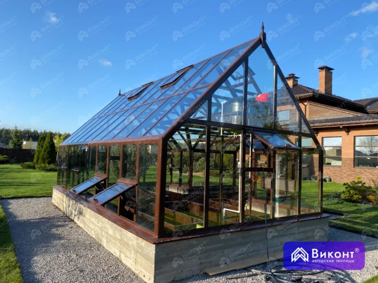 #293 Теплица «Розалин» 45° 4×7 м с увеличенным тамбуром (Рязань) (12)