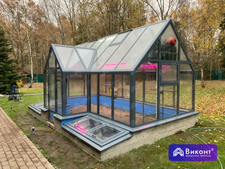 Английские теплицы из стекла в Костроме