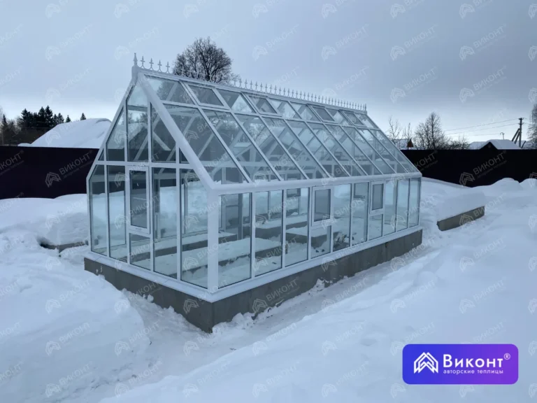 #363 Теплица «Эвелин» 45° 3,35×7,25 м демисезон 9016 с. Петрово-Городище, Иваново (8)