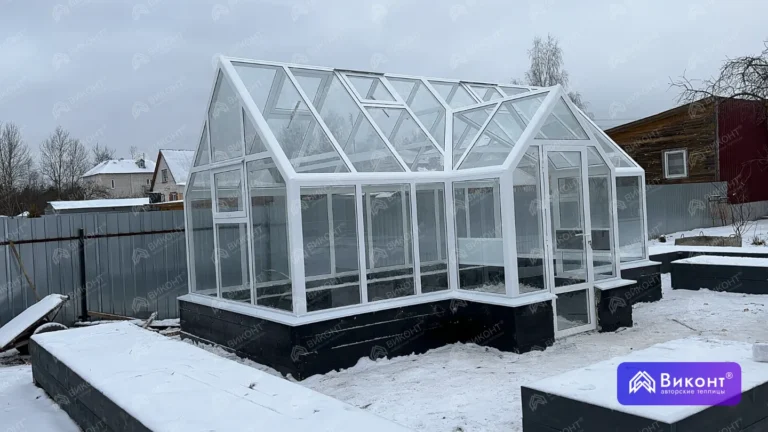 #368 Теплица «Розалин» 45° 3×6 м лето 9016 Орехово-зуево Рудино (13)
