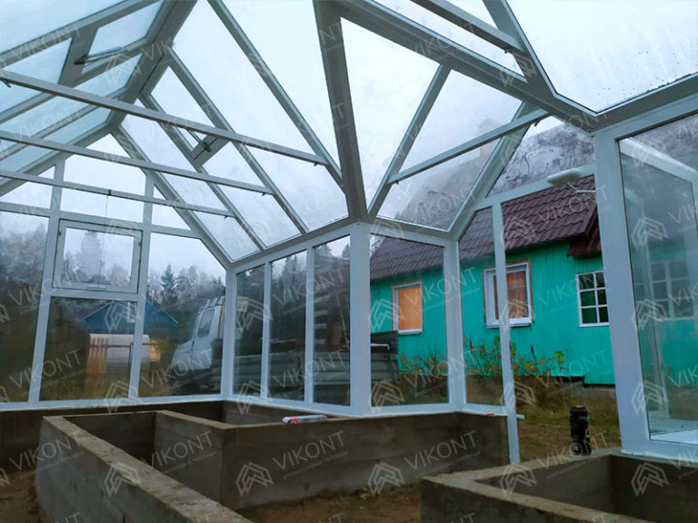 Английская теплица 3x6 м в Карелии #T36-2