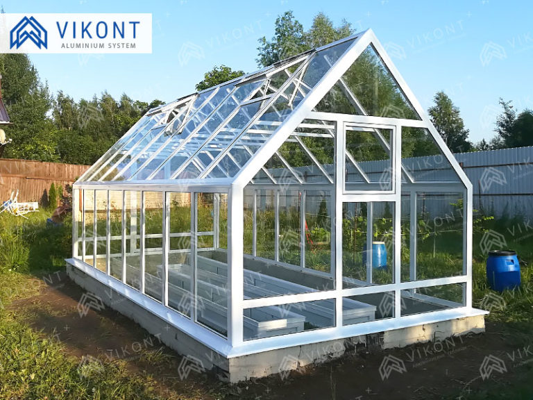 Теплица 3x6 м с фундаментом "под ключ" #F29-1